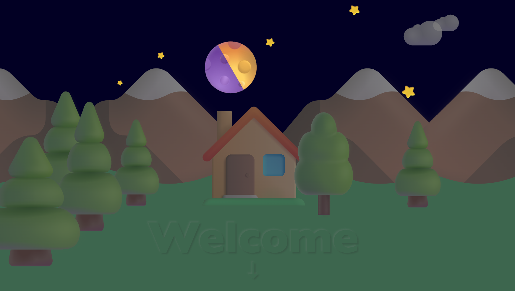 Corrected night scene